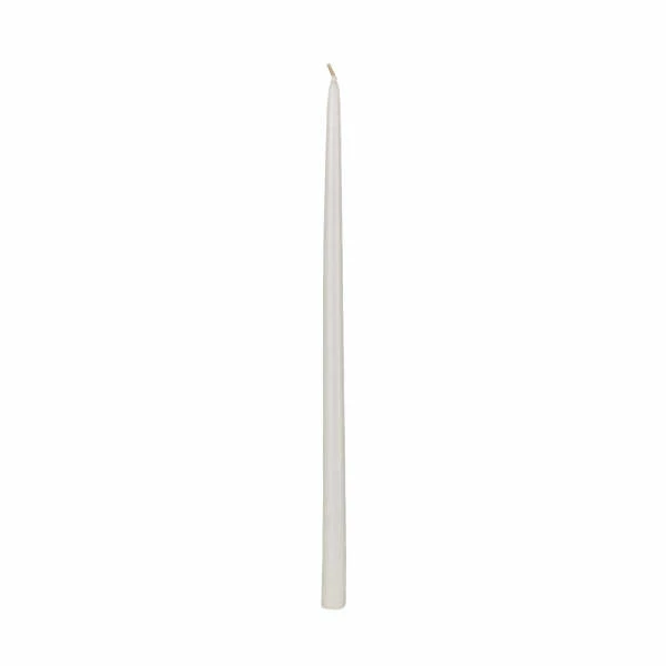 18 Inch White Taper Candle - Image 4