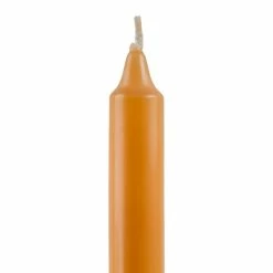 8 Inch Dark Yellow Federal Taper Candles