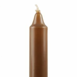 8 Inch Brown Maple Federal Taper Candles