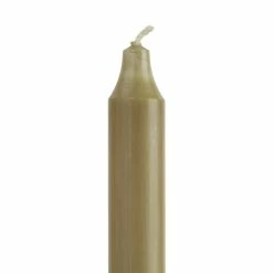 12 Inch Moss Green Premium Taper Candles