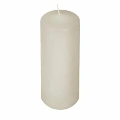 2x6 Off White Pillar Candle
