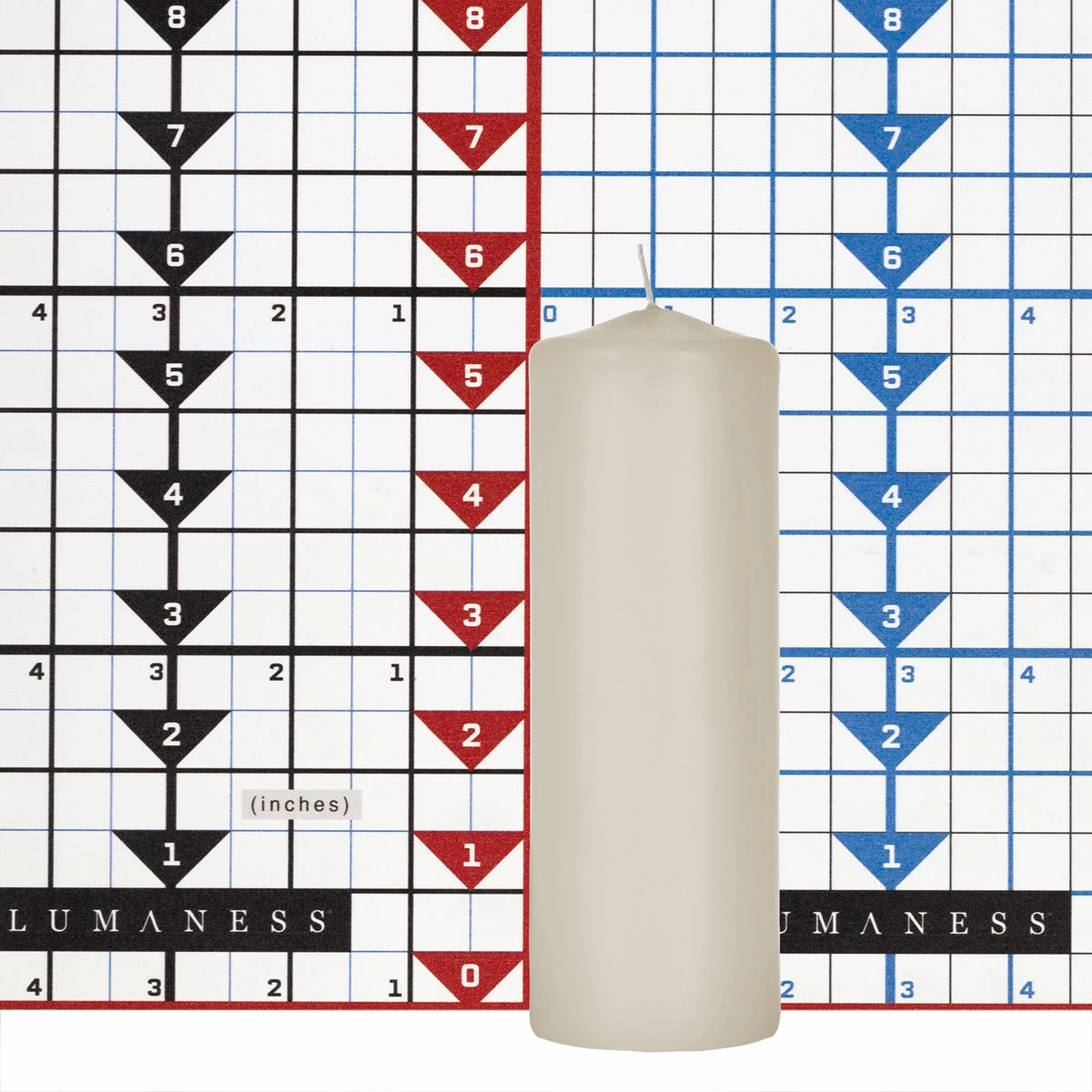 2x6 Off White Pillar Candle - Image 5