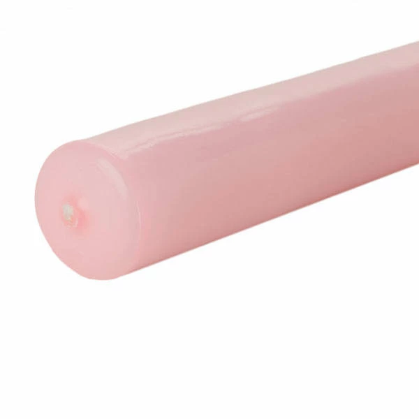 10″ Pink Taper Candles - Image 2