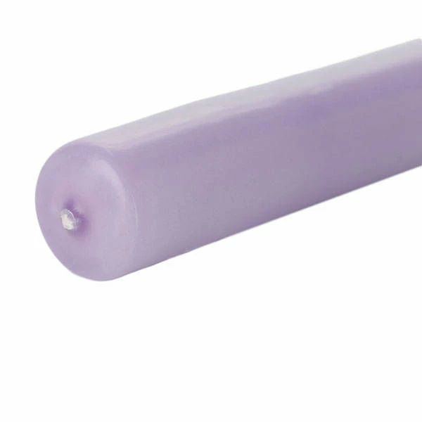 12″ Lavender Taper Candles - Image 2