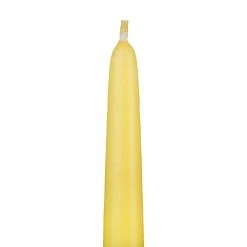 15″ Yellow Taper Candles