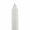 12 Inch White Formal Taper Candle