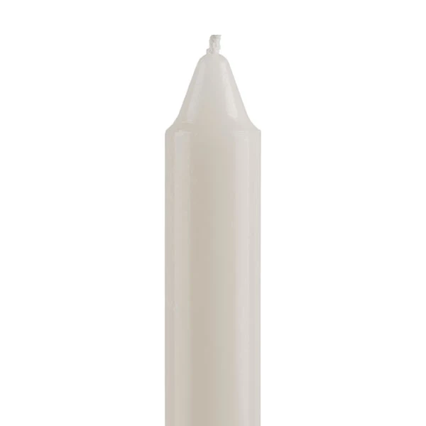 12 Inch Ivory Formal Taper Candle