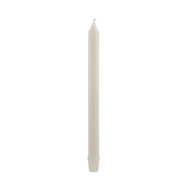 12 Inch Ivory Formal Taper Candle - Image 5