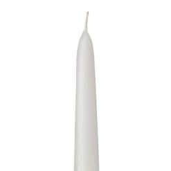 12 Inch White Taper Candle