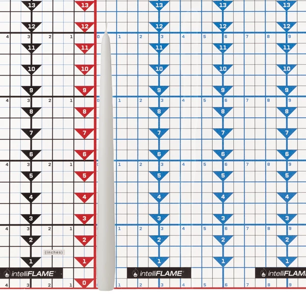 12 Inch White Taper Candle - Image 3