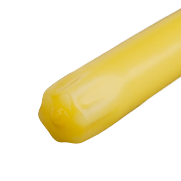 12 Inch Yellow Taper Candle - Image 2