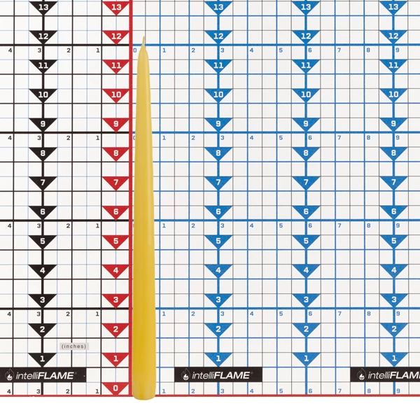 12 Inch Yellow Taper Candle - Image 3