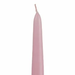 12 Inch Pink Taper Candle