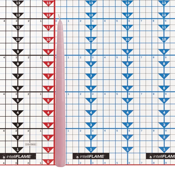 12 Inch Pink Taper Candle - Image 3