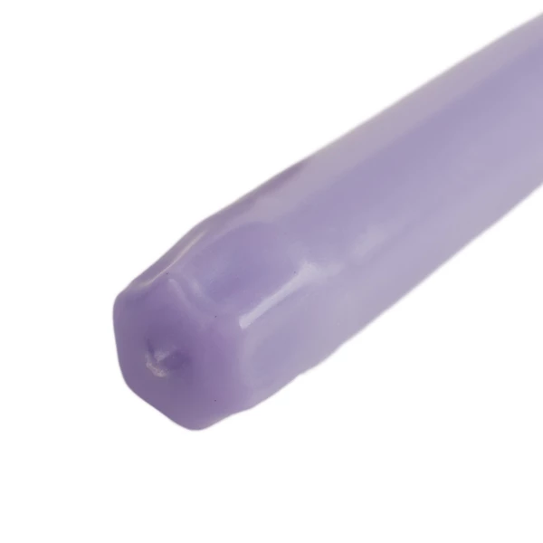 12 Inch Pale Lavender Taper Candle - Image 2