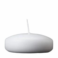 3 Inch Floating Candle - White