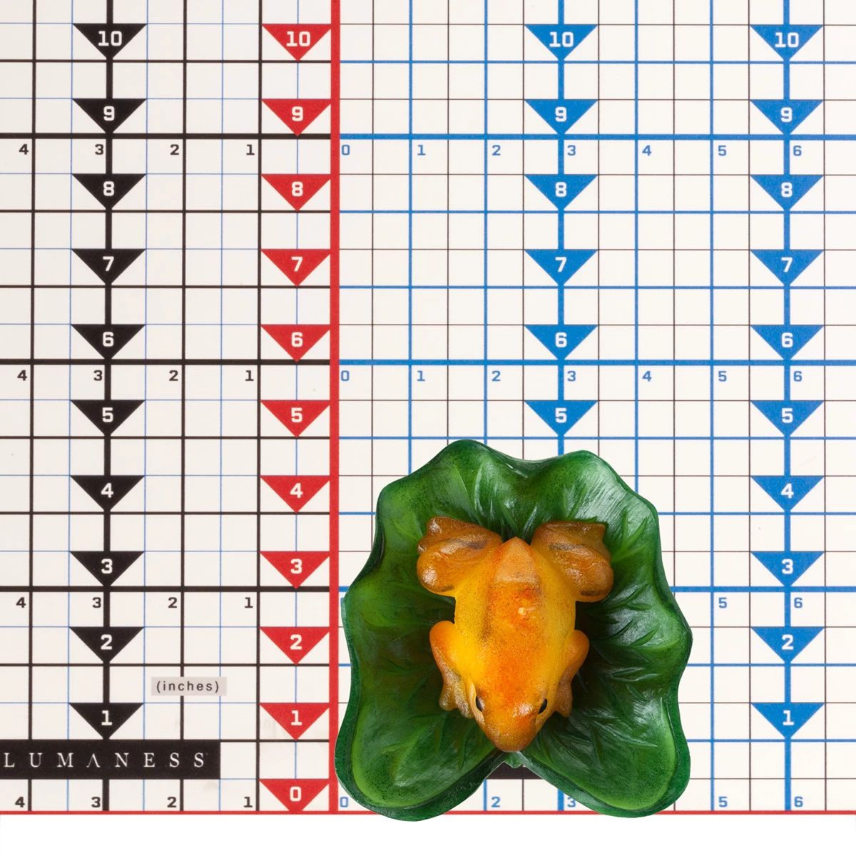 Floating Peeper Frog With Lily Pad Candle- Flower - Image 7