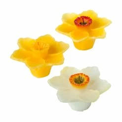 Floating Daffodil Candle (3 Pc Pack)