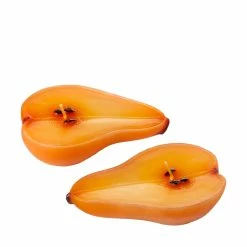 Floating Half Pears Candle - Scented (2 Pc Pack)