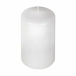 3x6 White Pillar Candle