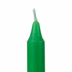 4 Inch Light Green Spell Chime Candles (20 Pack)