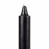 6 Inch Bell Top Black Household Taper Candle