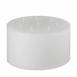 12x6 White 7 Wick Pillar Candle