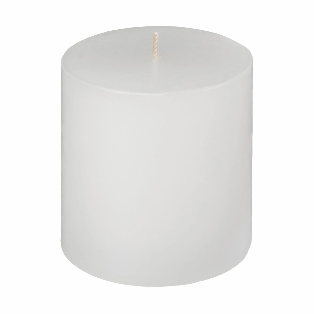 3x3 White Pillar Candle