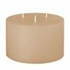 5x4 Shell Off White 3 Wick Pillar Candle
