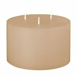 5x4 Shell Off White 3 Wick Pillar Candle