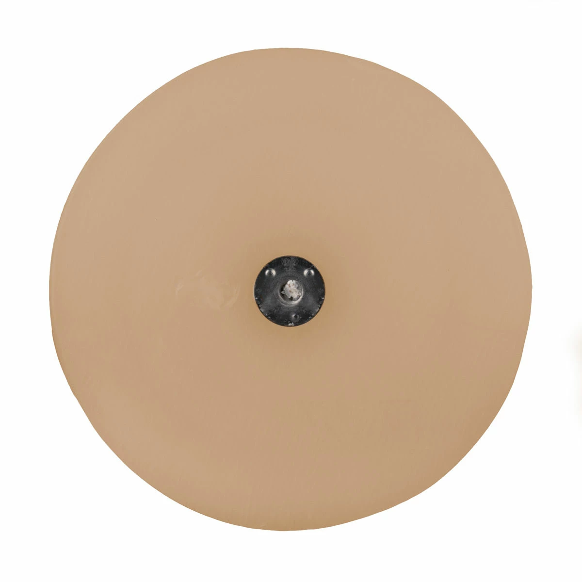 4x4 Shell Off White Pillar Candle