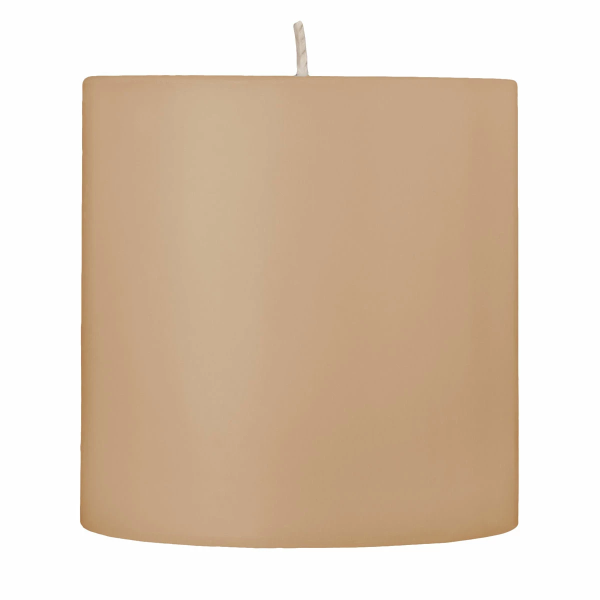 4x4 Shell Off White Pillar Candle - Image 5