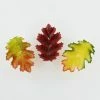 Floating American Oak Leaves Candles - 3 Assorted Colors
