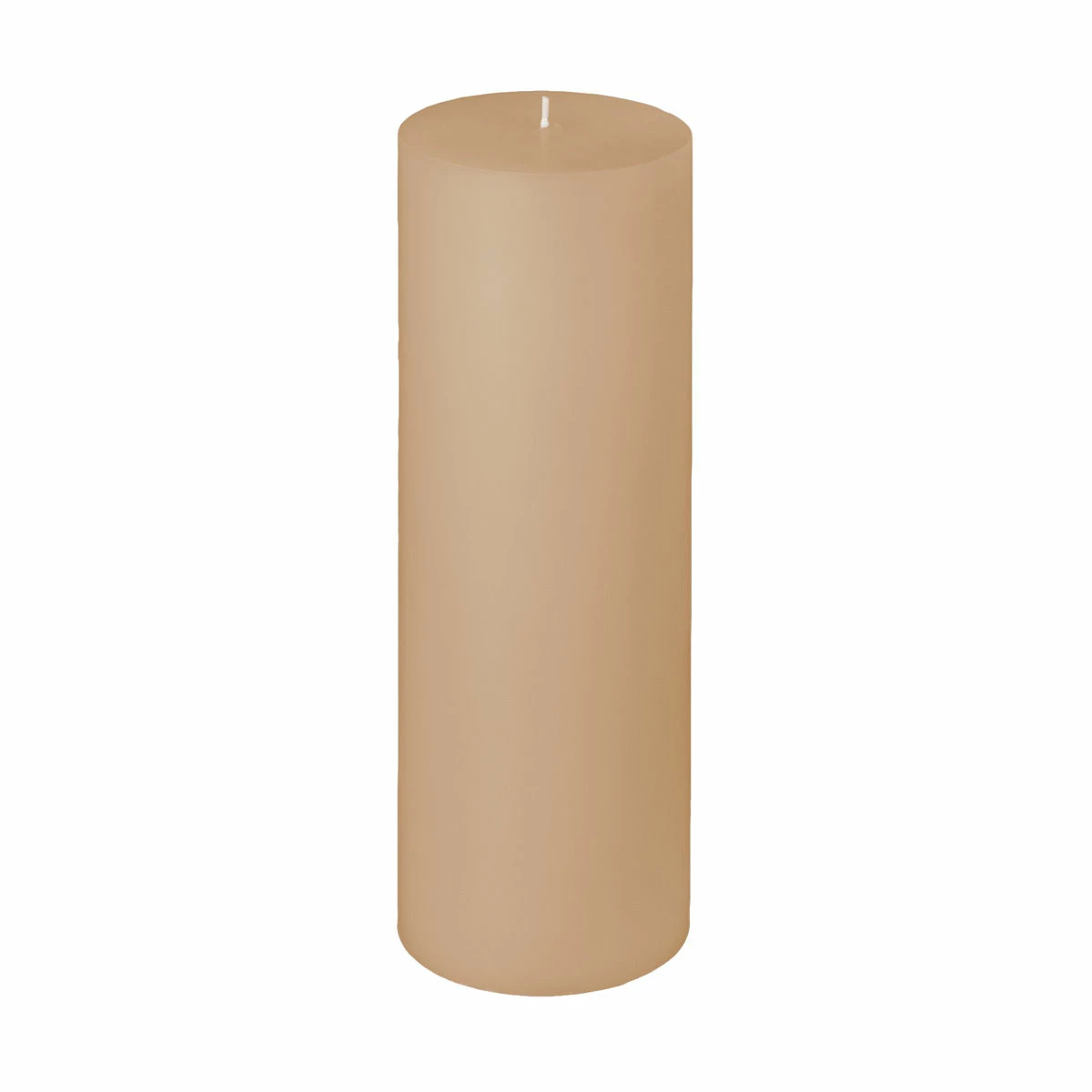 4x12 Shell Off White Pillar Candle