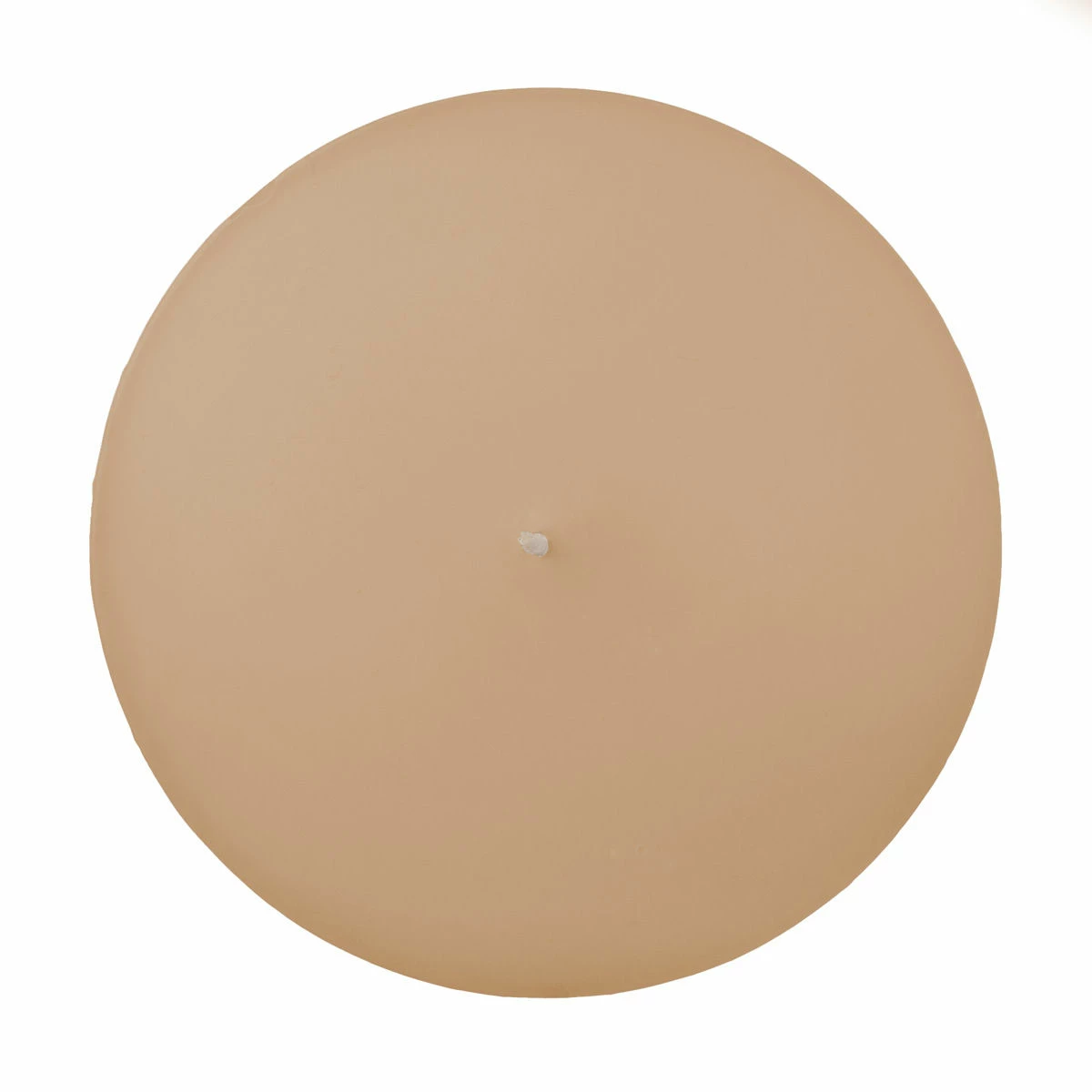 4x12 Shell Off White Pillar Candle - Image 2