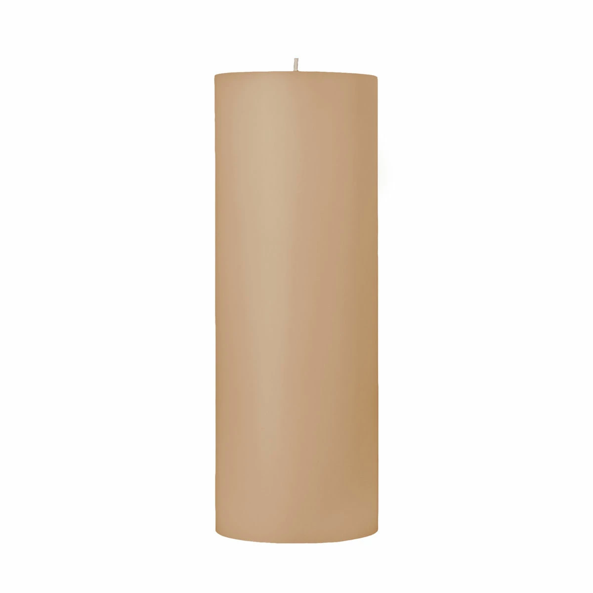 4x12 Shell Off White Pillar Candle - Image 5