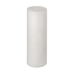 4x12 White Pillar Candle