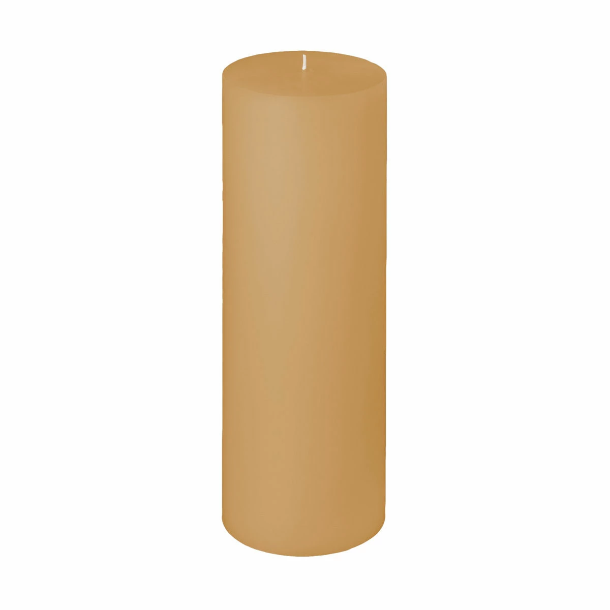 4x12 Champagne Creme Pillar Candle