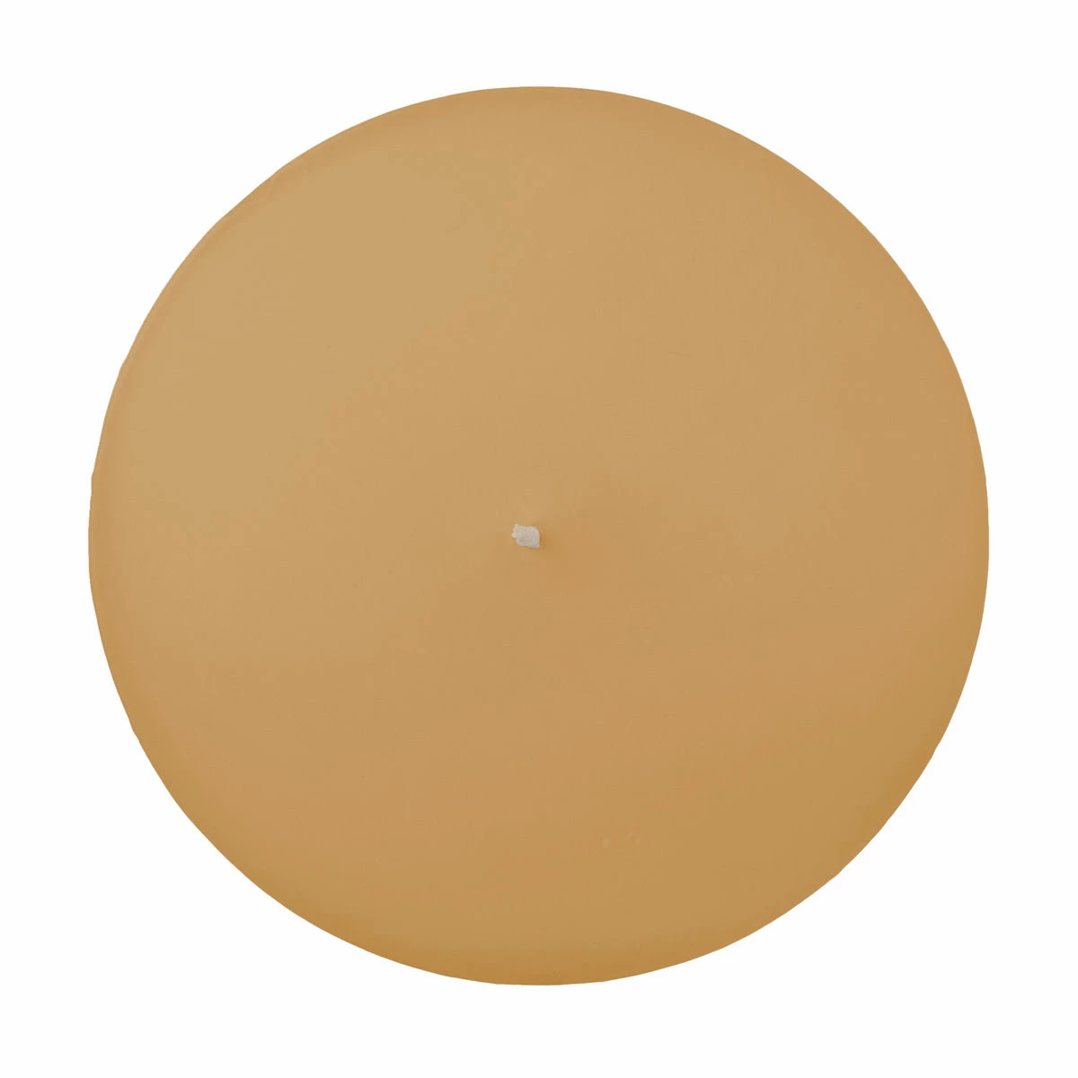 4x12 Champagne Creme Pillar Candle - Image 2