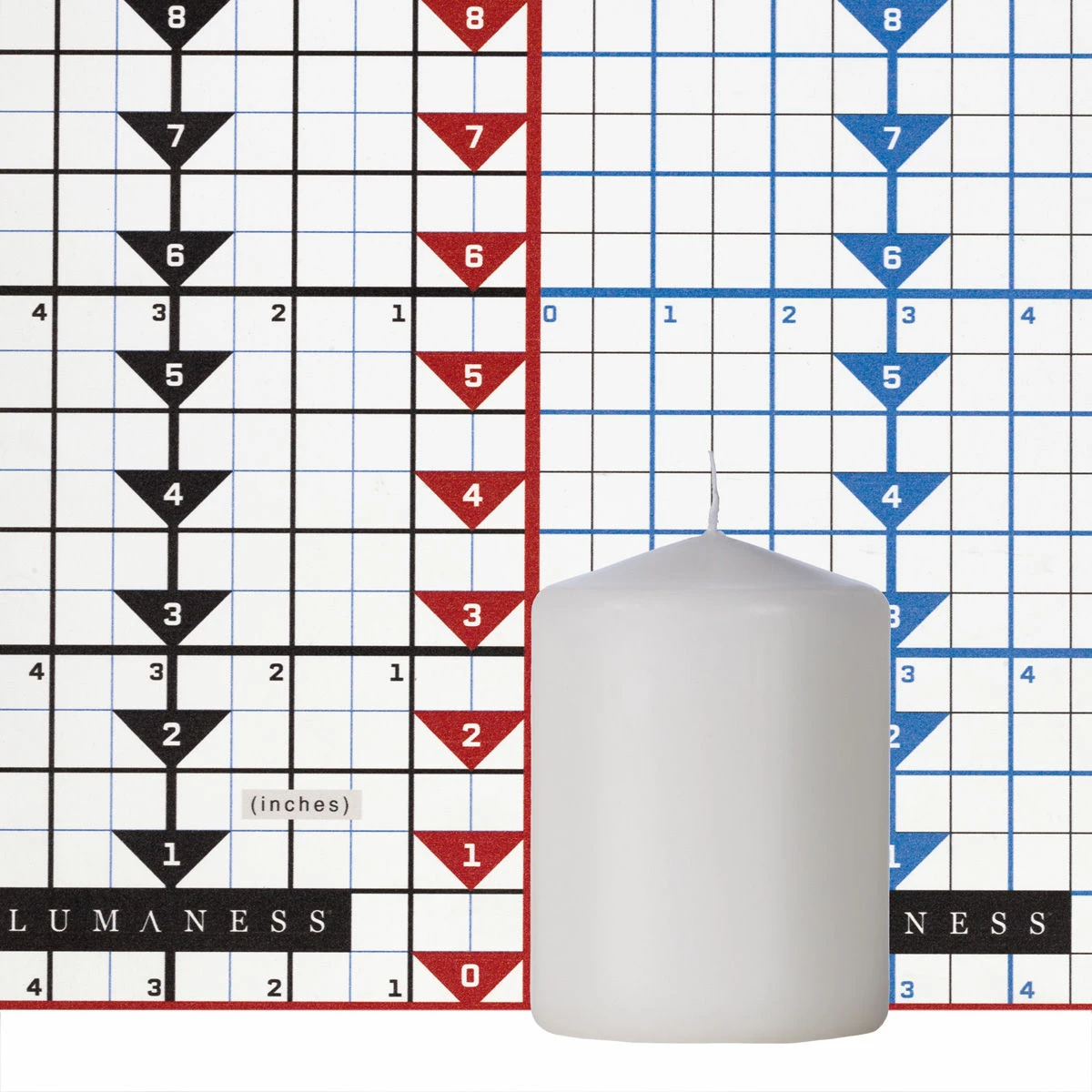 3x4 White Pillar Candle - Image 5