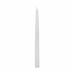 12 Inch White Taper Candle