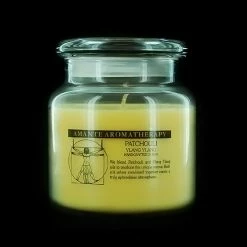 Aromatherapy Handcrafted Jar - Patchouli Ylang-Ylang Scented Candle