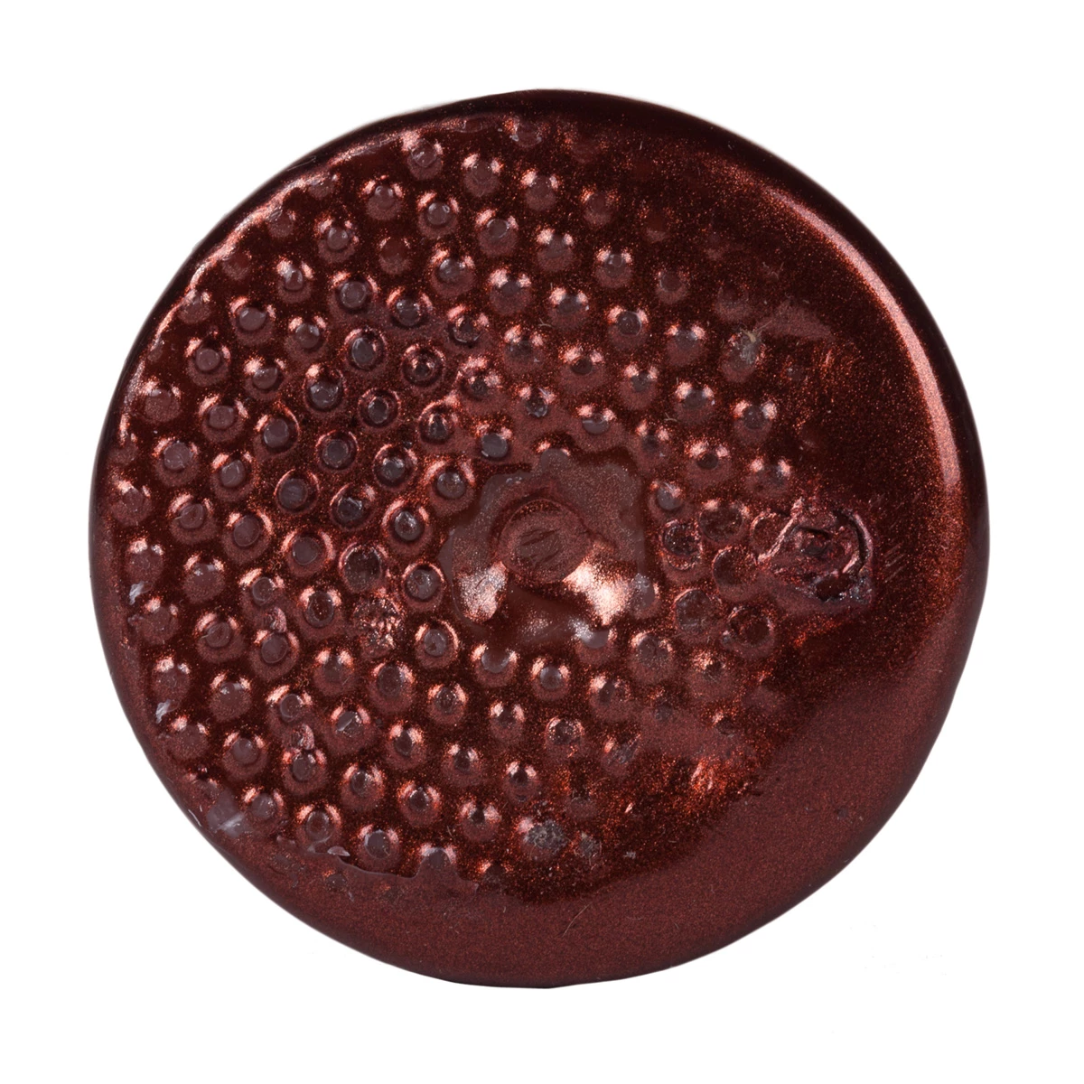 2x3 Unscented Metallic Chocolate Mini Pillar - Image 3