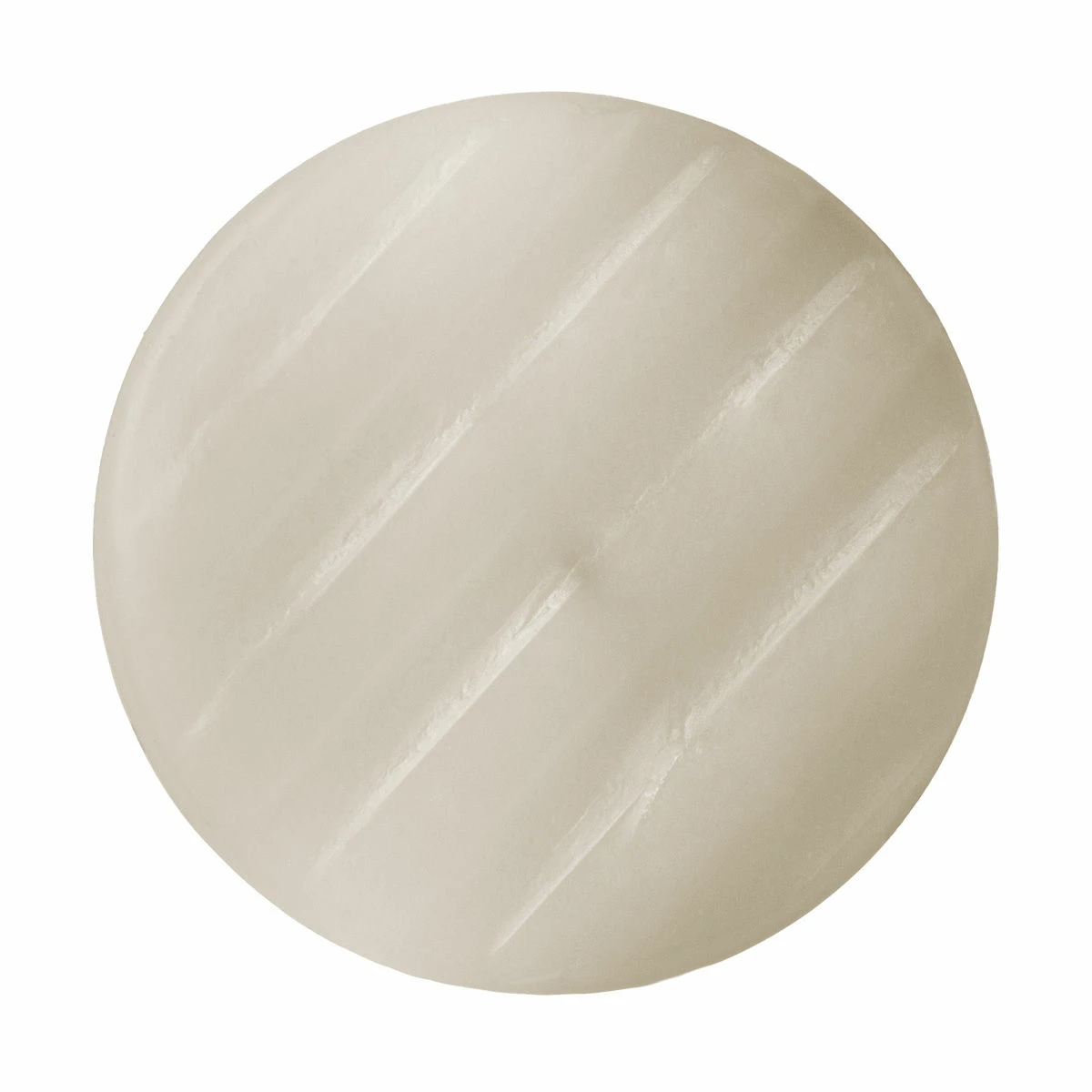 2x2 Unscented Ivory Button Pillar Candle - Mini Pillar - Image 3