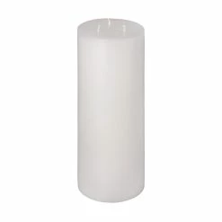 5x12 White 3 Wick Pillar Candle