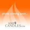 6 Inch Bell Top Household Taper Candle - Color Mix Request